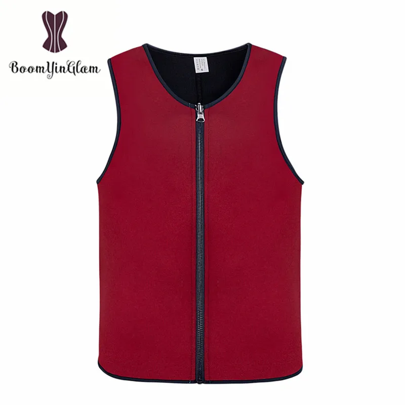 

Personality Straps Men Body Shaper Waist Trainer Neoprene Shirt Tank Top Sauna Sweat Vest Shapewear Corset 617#