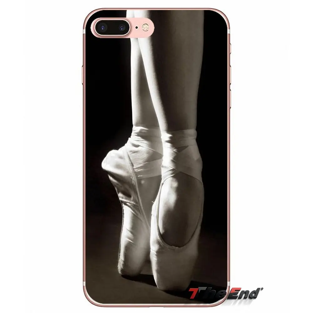Для Sony Xperia Z Z1 Z2 Z3 Z5 compact M2 M4 M5 E3 T3 XA Aqua LG G4 G5 G3 G2 Mini Silk Ballet Shoes Pointe TPU силиконовый