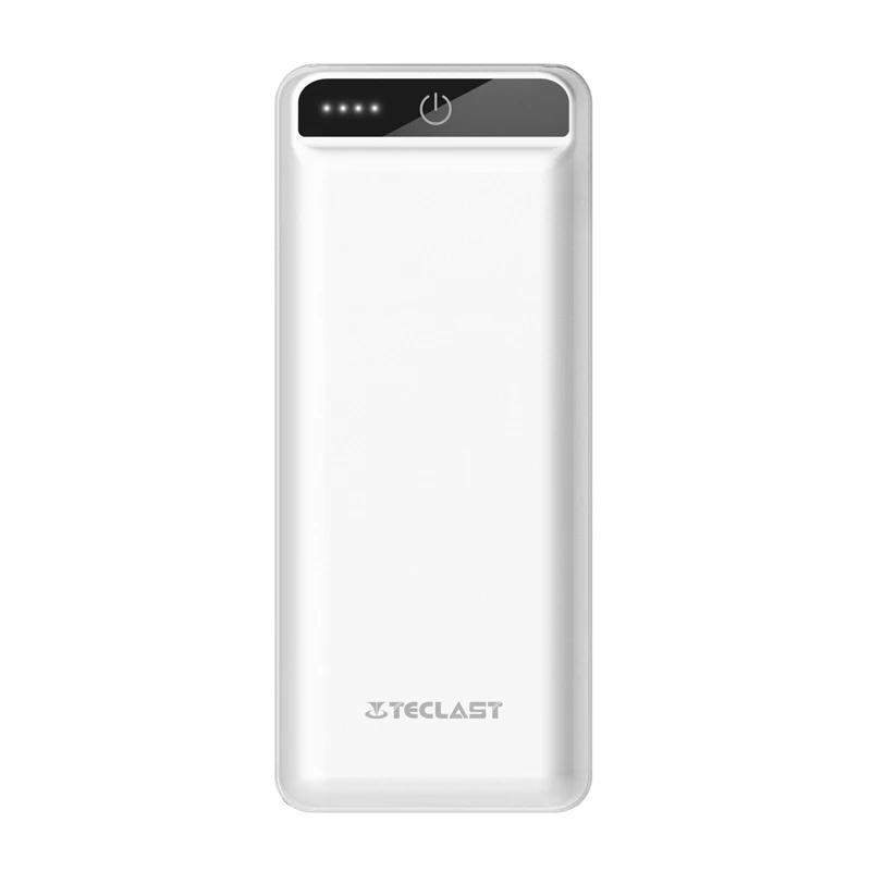 Original Teclast A20 20000mAh Powerbank Mini Dazzling colorful Ultra-thin Dual USB Interface faster 30% quick charge power bank | Мобильные