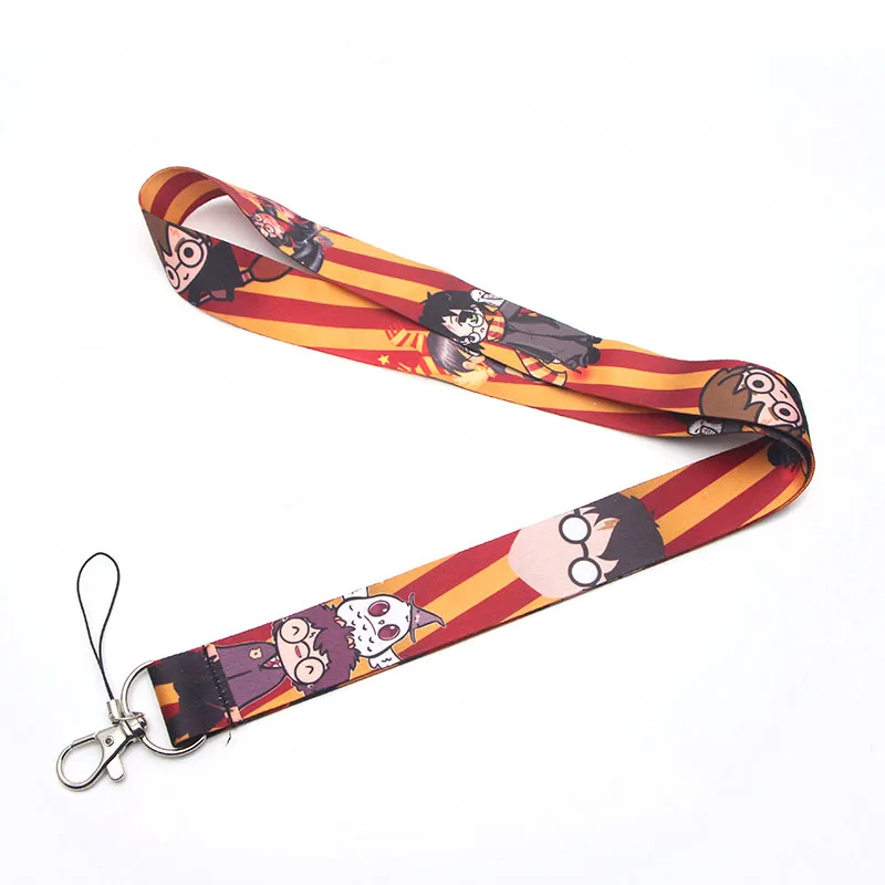 P3089 Dongmanli Магическая школа бейдж со шнурком ID Lanyards/Мобильный телефон Веревка/ключ нашейные ремешки Ремешки - Цвет: 1