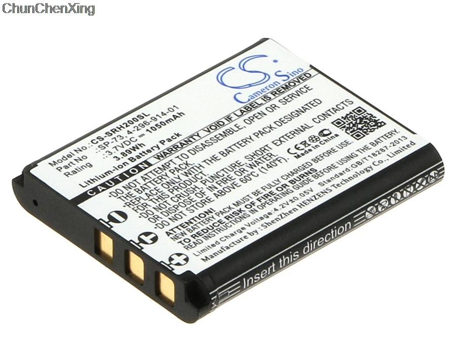 Cameron Sino 1050 мАч аккумулятор 4 296 914 01 SP73 фотоэлемент для Sony фотоэлемент|Цифровые