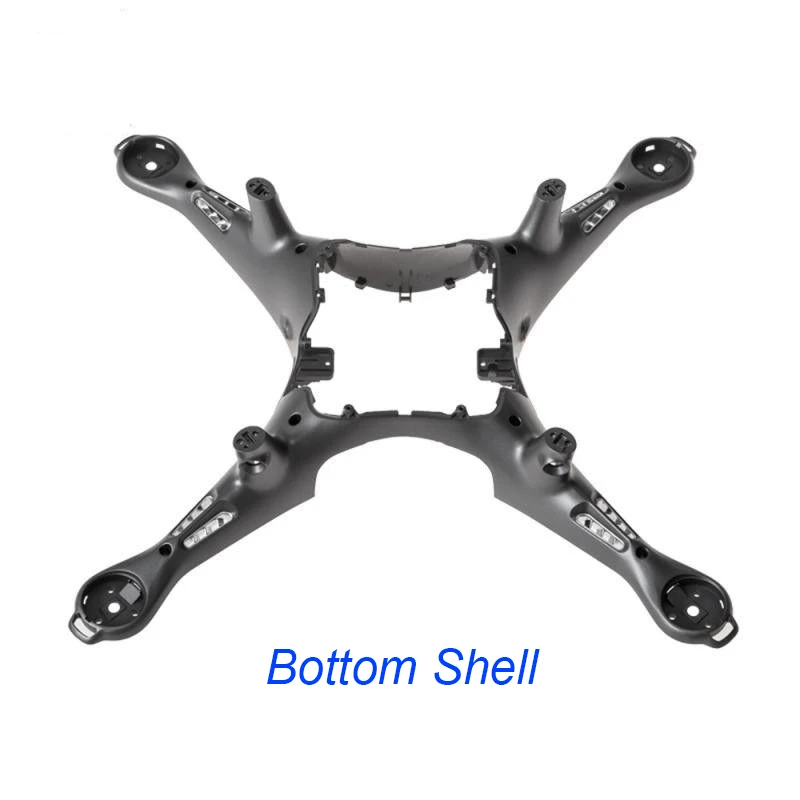bottom shell Подлинная Верхняя Нижняя часть корпуса шасси и крышка для DJI Phantom 4 Pro OBSIDIAN EDITION DJI запасная часть - Цвет: bottom shell