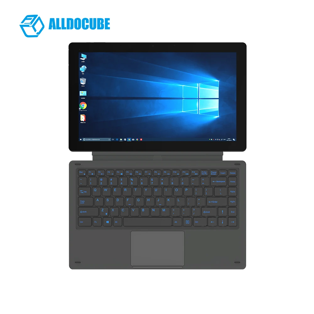 Ветвью Alldocube и Knote8 2 в 1 планшетный ПК 13 3 дюймов Full View 2560x1440 IPS Windows10 intel Kabylake 7Y30 8 Гб