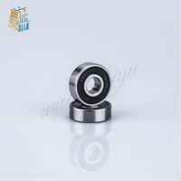 free shipping 10pcs 6196mm 626 2rs black double rubber sealing cover deep groove ball bearings 626 2rs 626rs abec 5
