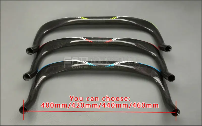 3K finish FUTURE brand из Тайваня полностью карбоновые ручки для отдыха TT style Руль дорожный