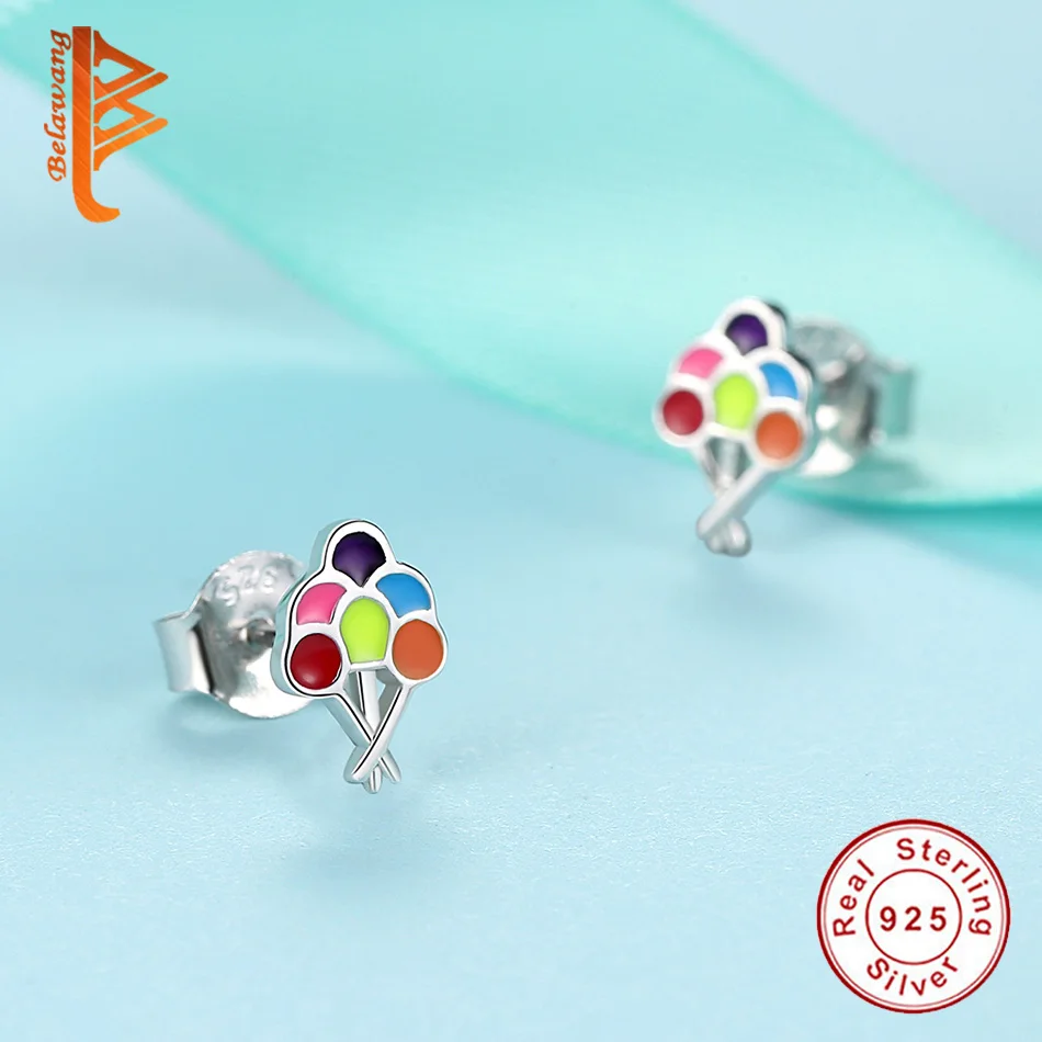 Женские серьги гвоздики из серебра 100% пробы с рисунком|stud earrings|stud earrings for womenearrings