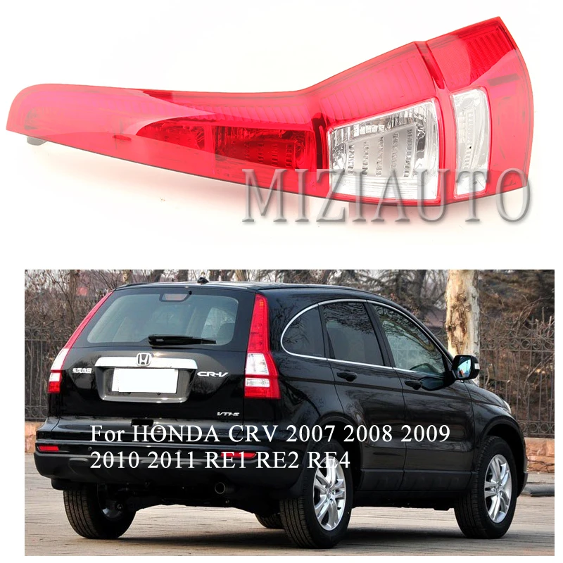 MIZIAUTO 1 шт. задний фонарь для HONDA CRV 2007 2008 2009 2010 2011 RE1 RE2 RE4 Предупреждение сигнал, стоп-сигнал для заднего бампера задний фонарь