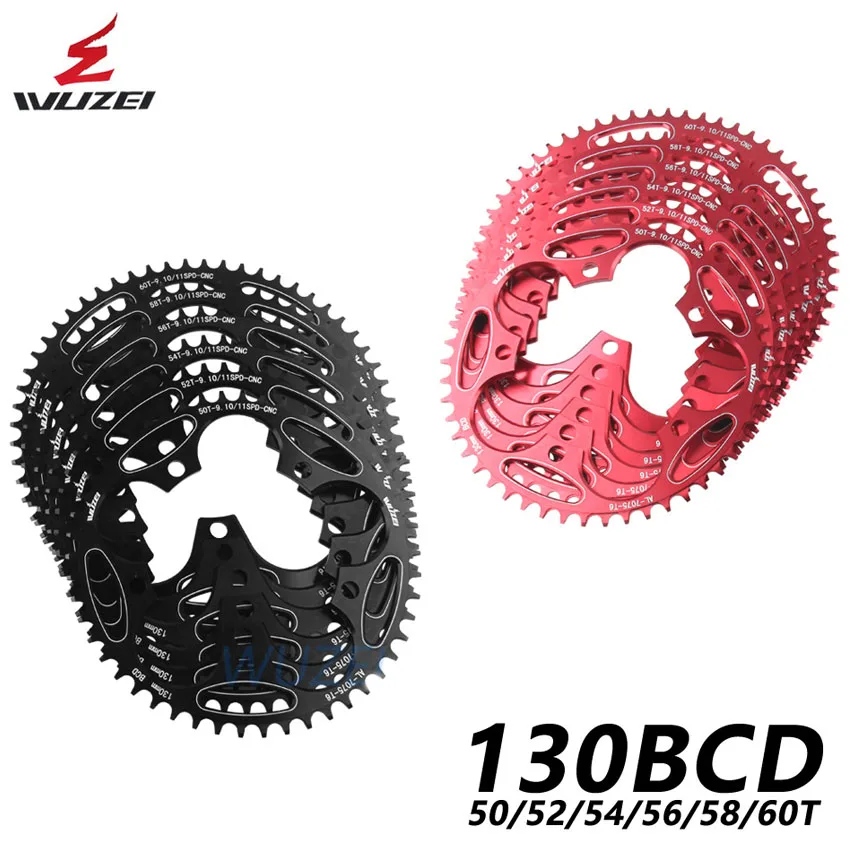 Круглые дорожные фонарики wuзел 130 BCD 50/52/54/56/58/60T звездообразные колеса из сплава