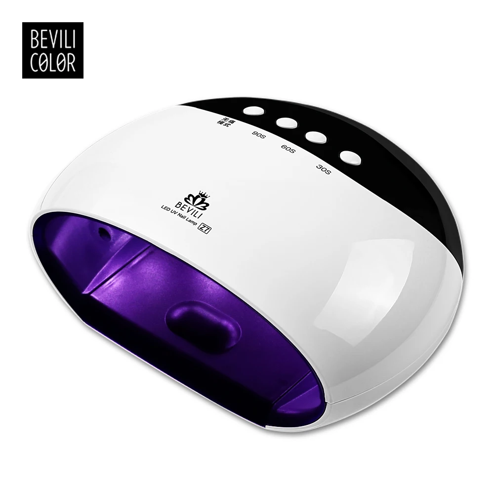 Nail Dryer 48W UV LED Lamp Fast Curing Gel Based Polishes Beauty Salon Art Manicure Pedicure Infrared Sensor | Красота и здоровье