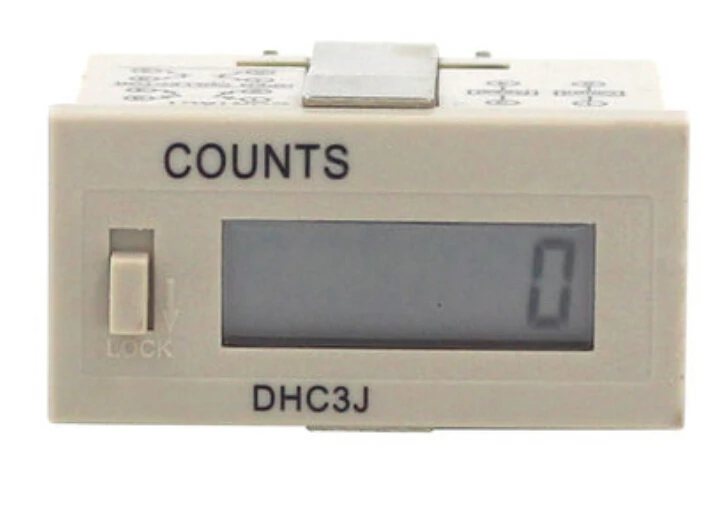 

DHC3J electronic digital counter accumulated power and memory when the power is comes six 220V mechanical interlocking