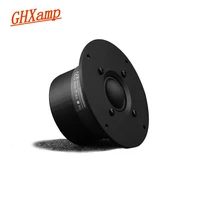 ghxamp 4 inch tweeter speaker unit treble speaker diy newest 4ohm 25w ball top silk film home theater hifi 1pc
