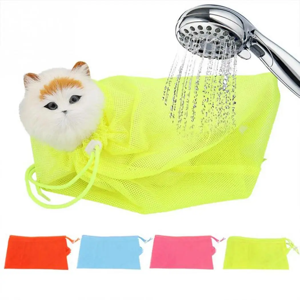 Прочная дышащая сумка для ухода за кошками с кулиской домашних кошек 32 см/12 6