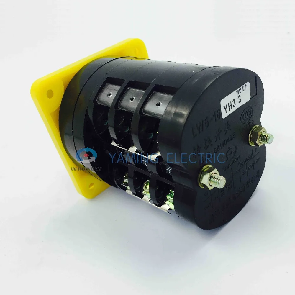 Ручной переключатель 3 фазный позиционный напряжения LW5 16YH3/3|switch 3|switch switchswitch transfer