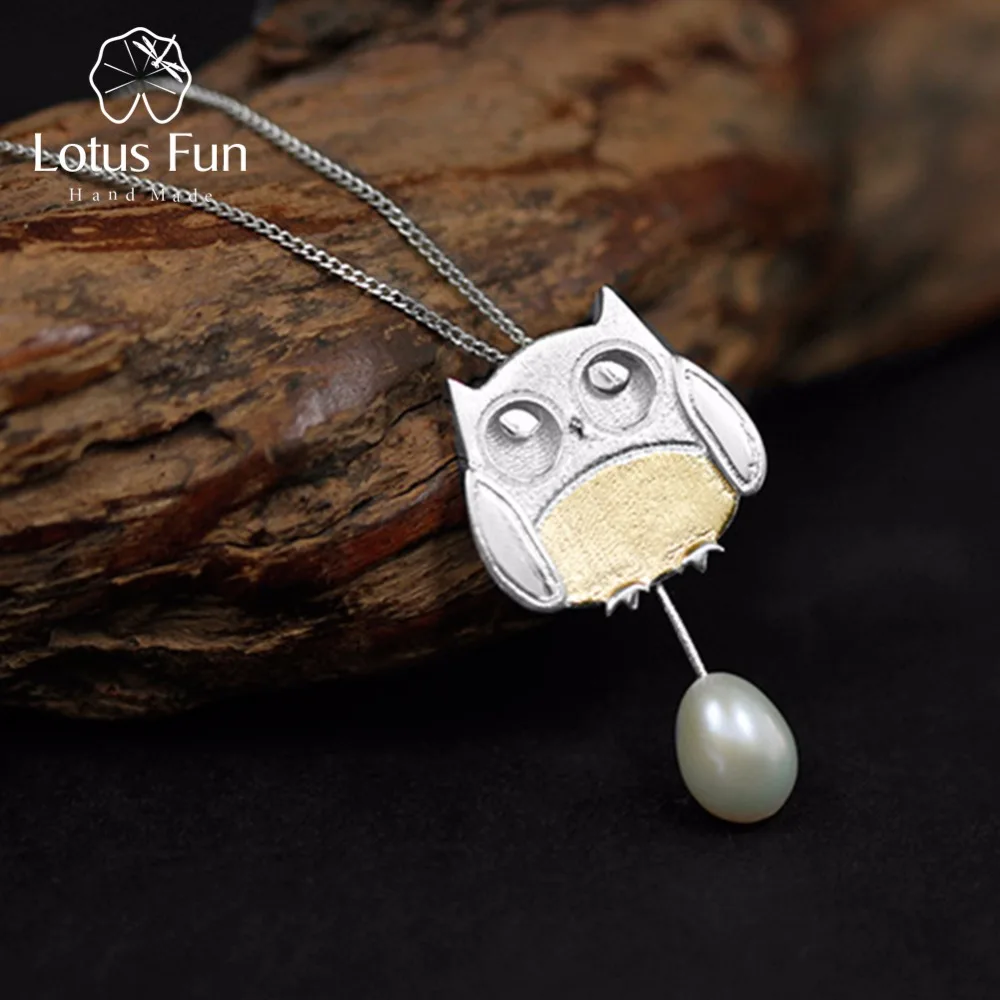 Lotus Fun реальные 925 серебро ручной работы Ювелирные украшения творческий лес Охота