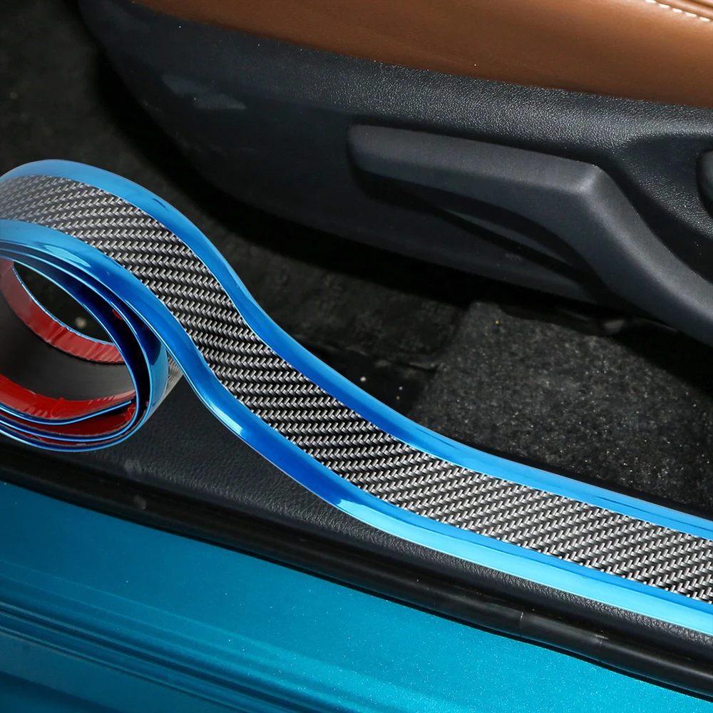 LEEPEE резиновая молдинговая лента черная отделка бампер края Защита 1 м x 50 мм