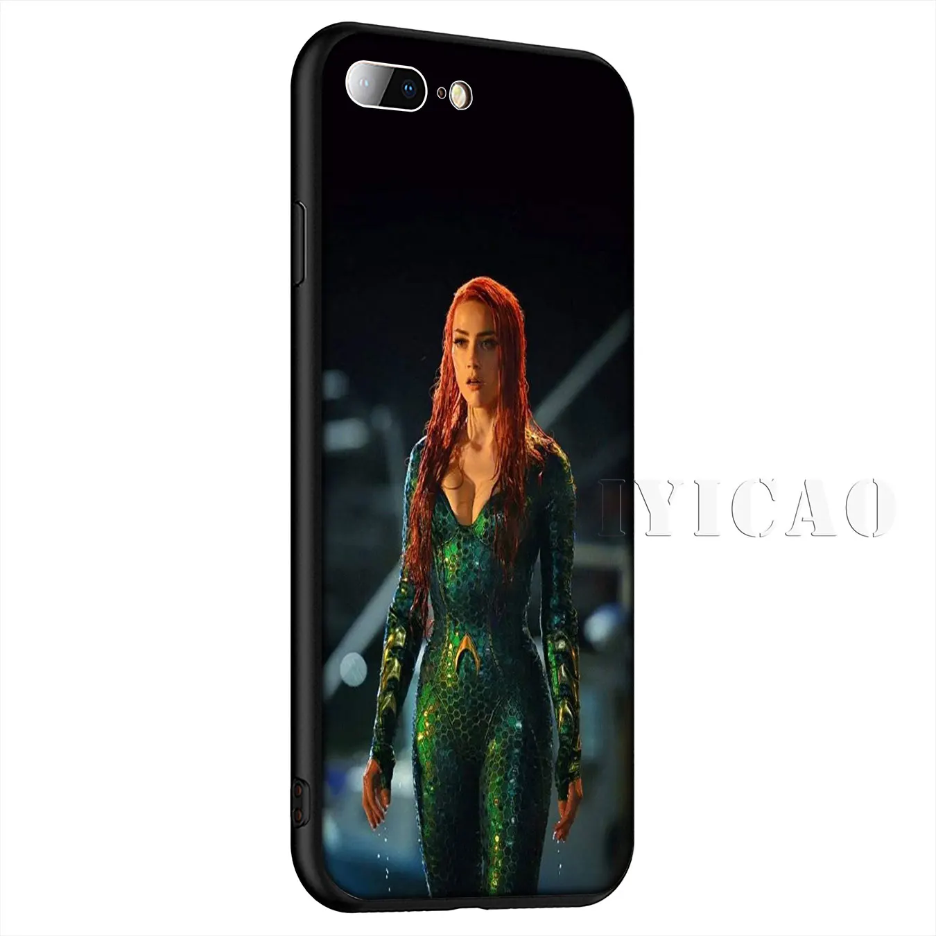 Красивый мягкий силиконовый чехол Aquaman для iPhone 11 Pro Max XR X XS 8 7 6 6S Plus 5 5S SE