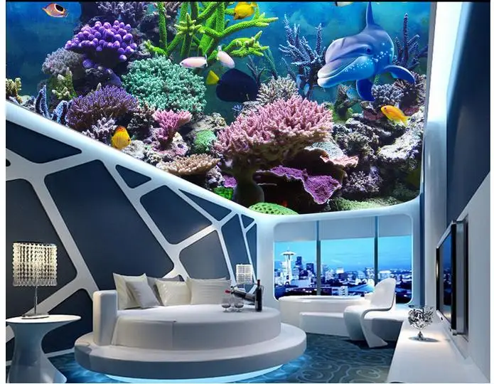 3d обои для фотосъемки по индивидуальному заказу потолочные гостиной из