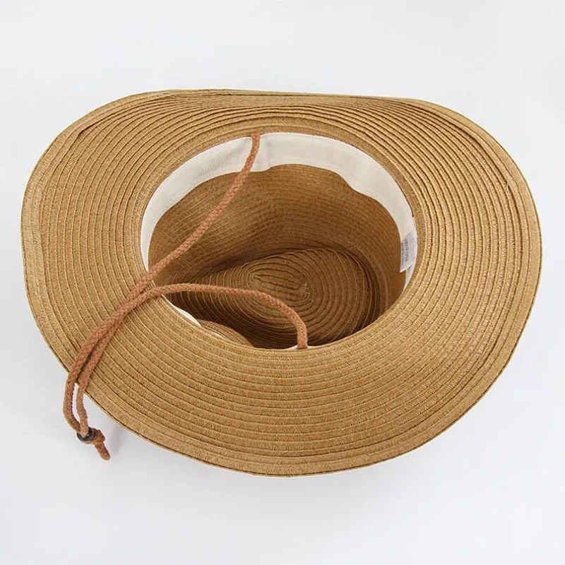 Скидка 2018 мужские летние Шапки/Защита от солнечных лучей Складная ковбойская