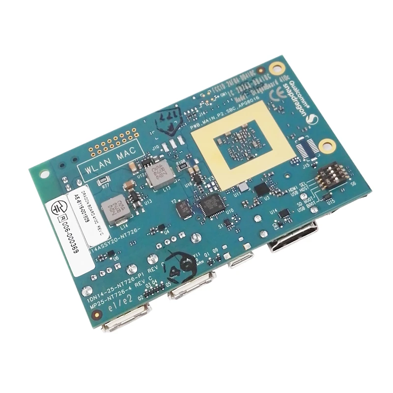 Процессор DRAGONBOARD 410C 1200 МГц 1 ГБ ОЗУ 8 Гб eMMC Flash Android 5 1/Linux на базе IoT Core Debian/Win10|android 5.1|ram