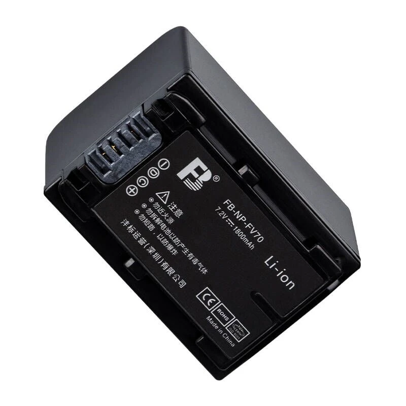 NP-FV70 литиевые батареи NPFV70 цифровая камера Батарея FV70 для SONY NPFV50 XR550E XR350 XR150 CX550 CX350 DCR-SR68E SX83E SX43