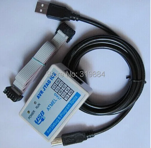Бесплатная доставка 1x USB AVR JTAG ICE эмулятор Avr Debug и программные инструменты