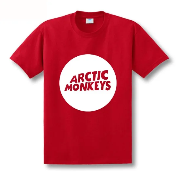 Мужская футболка с короткими рукавами и круглым вырезом Second Kill Arctic Monkeys 100% хлопок