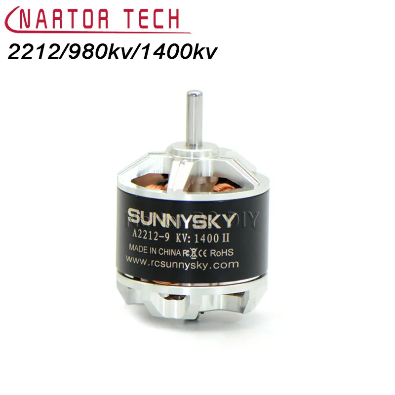 Новый DIY SUNNYSKY 2212 980KV 1400KV бесщеточный двигатель для квадрокоптера вертолета RC Multi