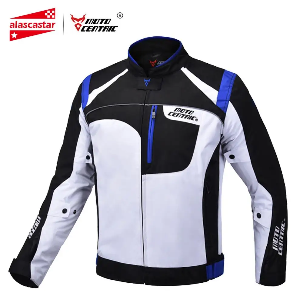 Blue Jacket Мотоциклетная Водонепроницаемая мотоциклетная куртка+ штаны для езды на мотоцикле Защитная Экипировка для мотокросса защита мотоцикла Броня - Цвет: Blue Jacket