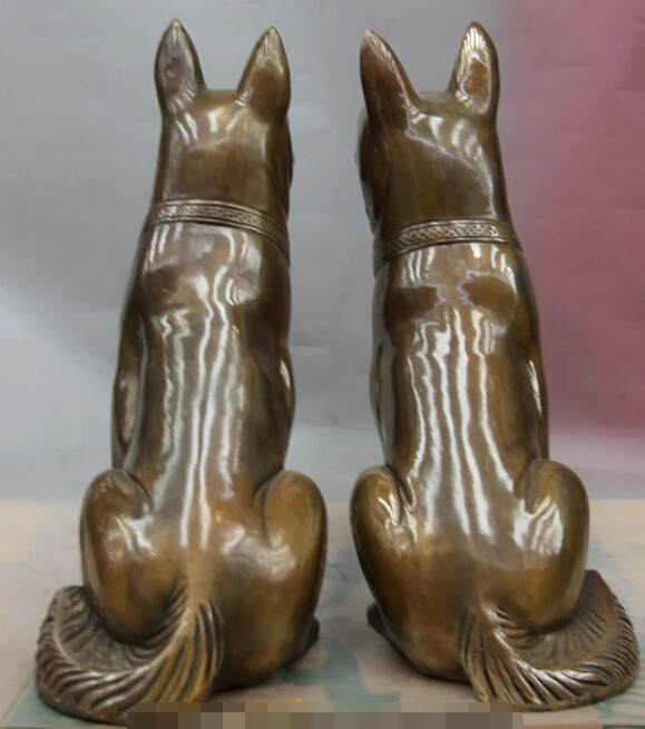 Китайский народный Бронзовый Медь Домашняя Декоративная скульптура талисман