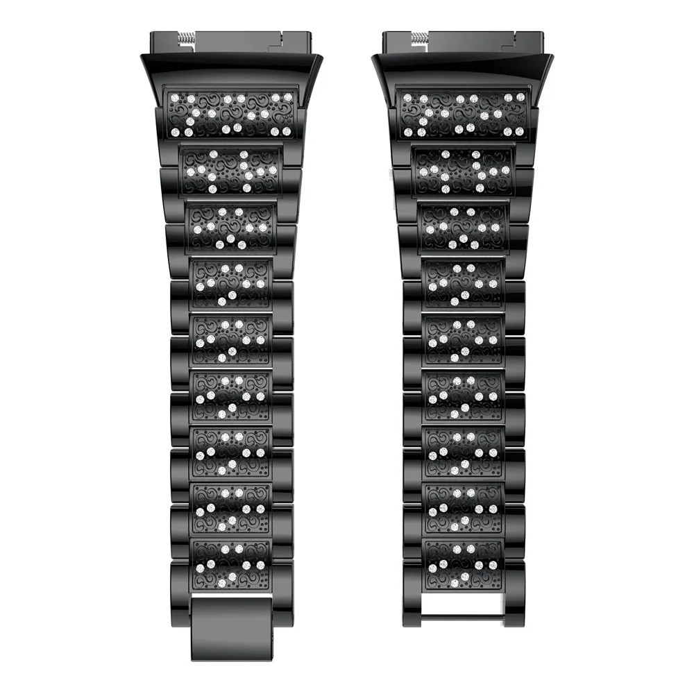 Роскошный ремешок из кристаллического сплава для Fitbit ионных ремешков, умные аксессуары, сменный Браслет, умные часы с бриллиантом