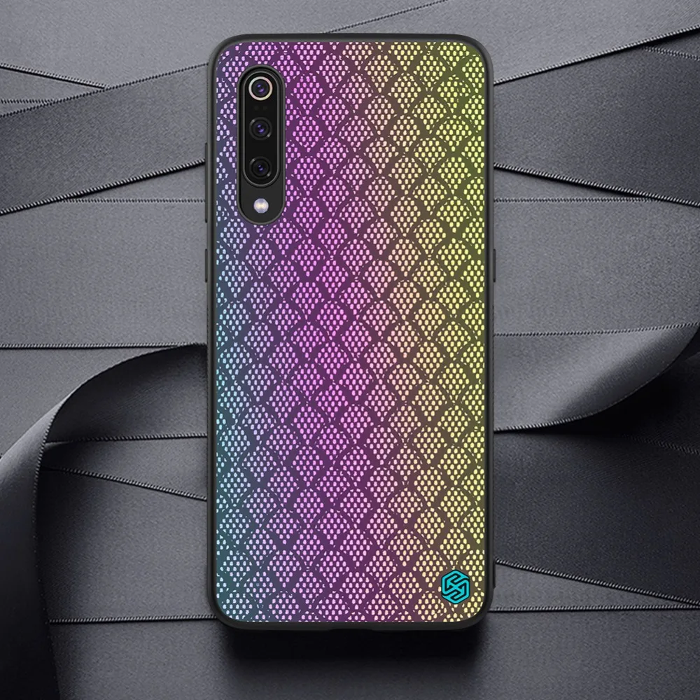 Для Xiaomi mi 9 mi 9 чехол Nillkin глянцевый силиконовый мягкий край роскошный художественный тканевый чехол для телефона для Xiaomi mi 9 mi 9 Explorer Nilkin Capa