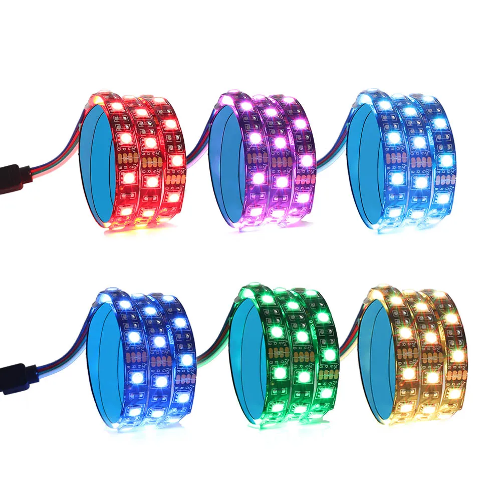 Светодиодная лента SATA светильник RGB 60 светодиодов/м полный комплект с