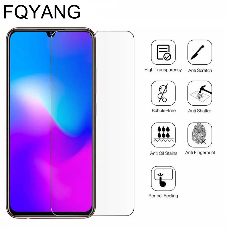 FQYANG 2 шт закаленное стекло для VIVO V5 MXA V9 X21 V5MXA Защитная пленка экрана V7 V5MXA|Защитные