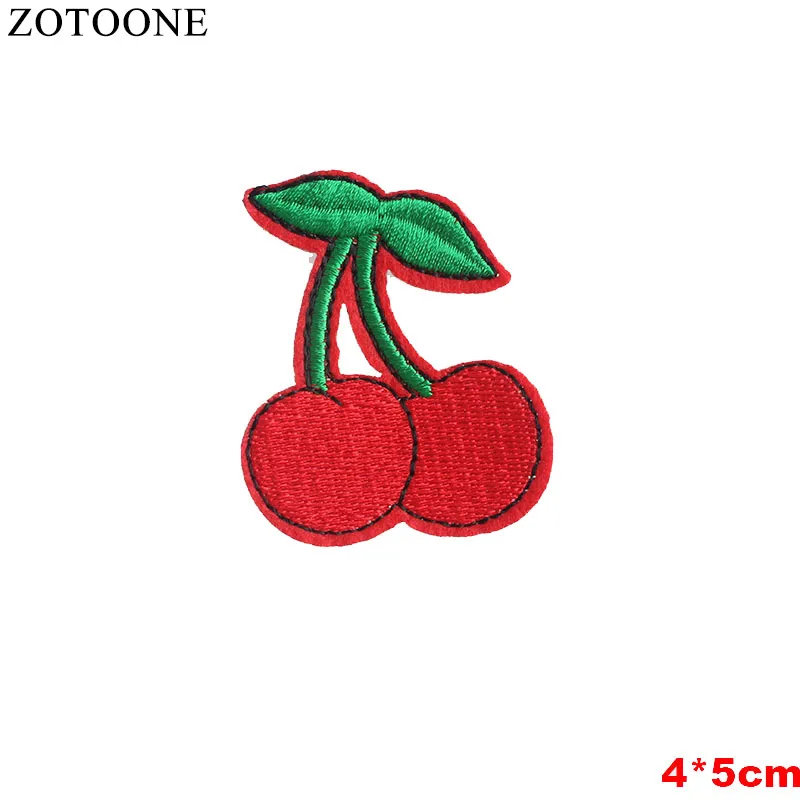 ZOTOONE, 1 шт., нашивка в виде единорога с блестками, сердце, лошадь, набор патчей для вышивки, фрукты, железо, Мультяшные нашивки для одежды, наклейки, детские джинсы - Цвет: 1482