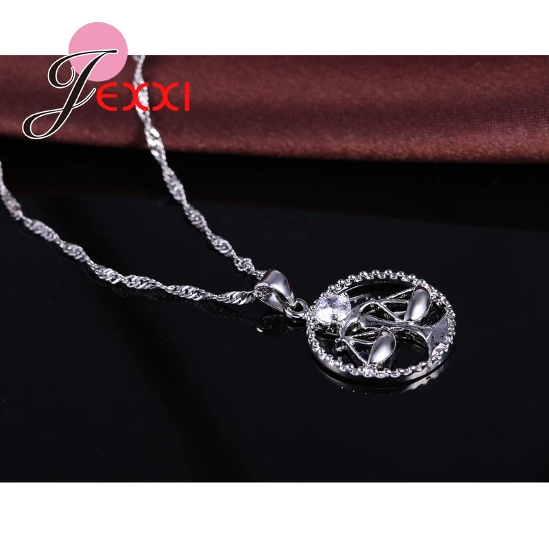 Комплект из колье и серёг серебра 925 пробы | Украшения аксессуары