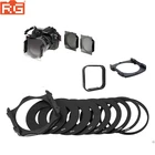 Полный и плавный квадратный фильтр ND с градиентом и переходными кольцами для объектива камеры Cokin P серии SLR DSLR