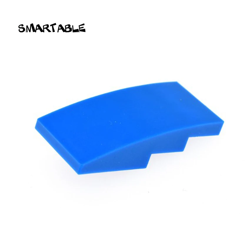 Smartable склон изогнутый 4x2 без шпилек строительные блоки MOC части DIY обучающие