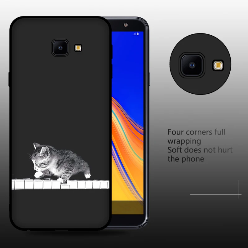 JURCHEN силиконовый чехол для телефона для samsung Galaxy J6 Plus J4+ чехол J415F J610F Мягкий ТПУ чехол для samsung Galaxy J4 Plus J6+ чехол