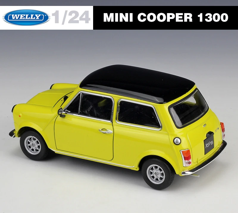 WELLY масштаб 1:24 литая модель автомобиля из сплава игрушки для мини Купера 1300
