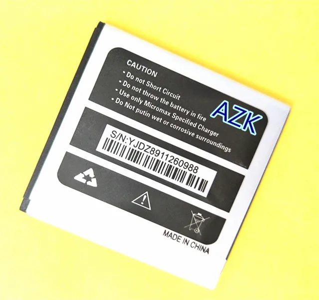 AZK новый высококачественный D303 1300mAh литий ионный аккумулятор для Micromax мобильный