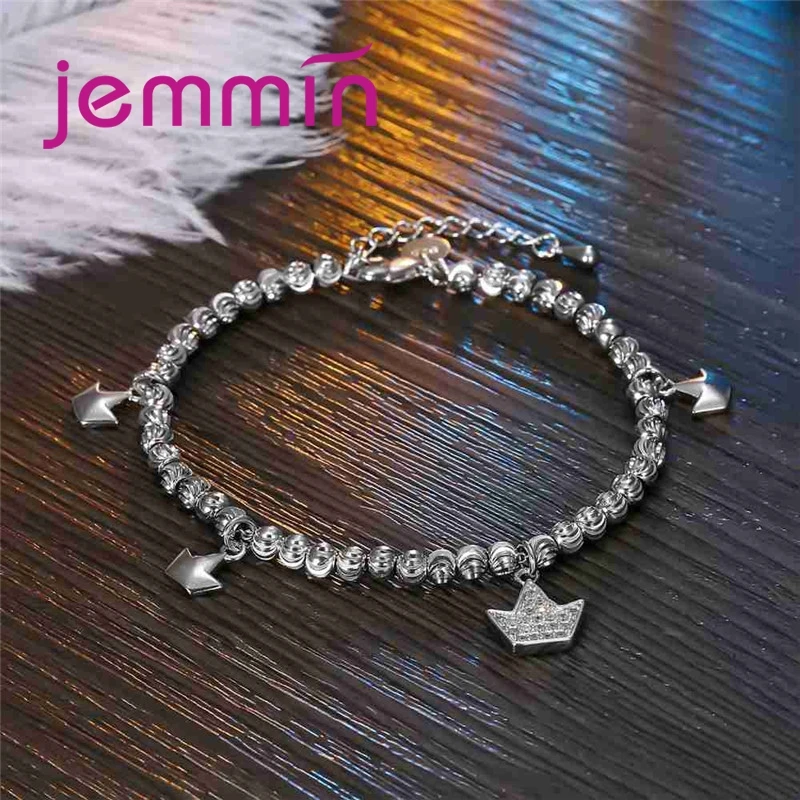 New Arrival Cute Romantic Own 925 Sterling Silver Bracelet For Women Statement Temperament Jewelry Wholesale Price | Украшения и