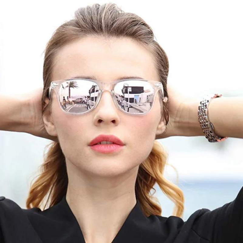 Солнцезащитные очки унисекс Поляризованные с квадратной оправой UV400 | Аксессуары