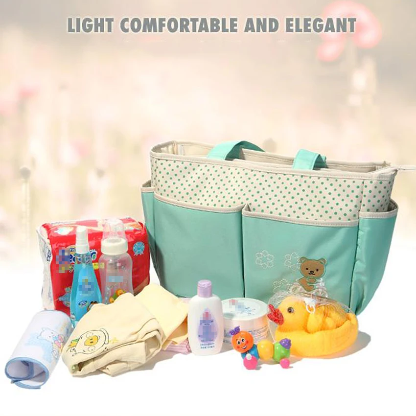 Удобная портативная вместительная модная сумка для мамы и ребенка