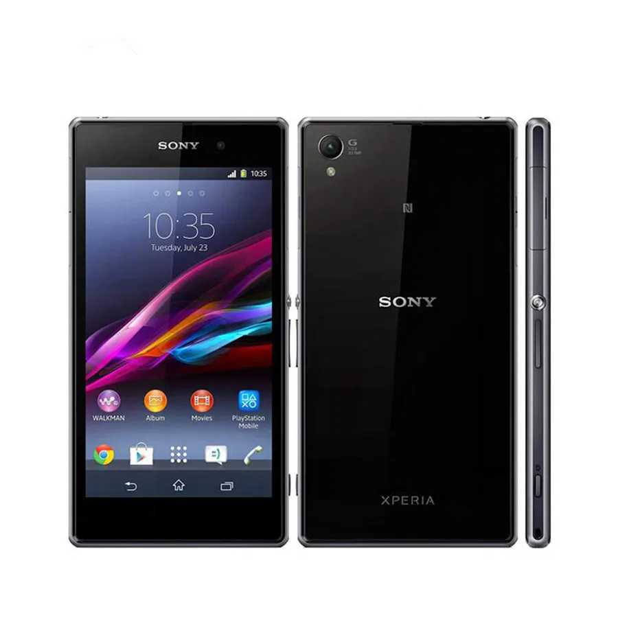 Черный Sony Xperia L39H Z1 C6903 смартфон 4G LTE Android четырехъядерный 5," экран wifi gps 2 Гб ram 16 Гб - Цвет: Черный