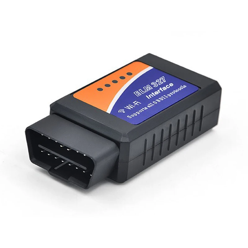 Высококачественный чип 25k80 ELM327 V1.5 WI FI OBD2/OBDII Авто диагностический сканер для