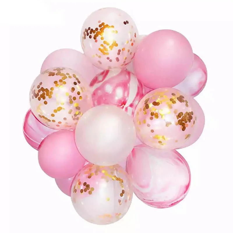 15 шт. Агатовые мраморные воздушные шары золотой шар Confetii Baby Shower украшение для дня