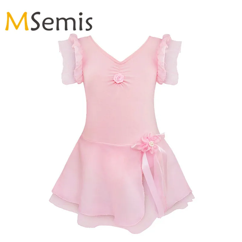 MSemis детская юбка пачка для девочек балетное платье трико праздничный костюм