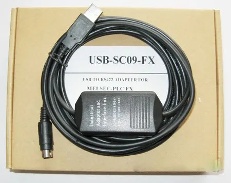 USB SC09 FX PLC Кабель для программирования Mitsubishi MELSEC SC 09 Поддержка Win7|for cable|mitsubishi plc