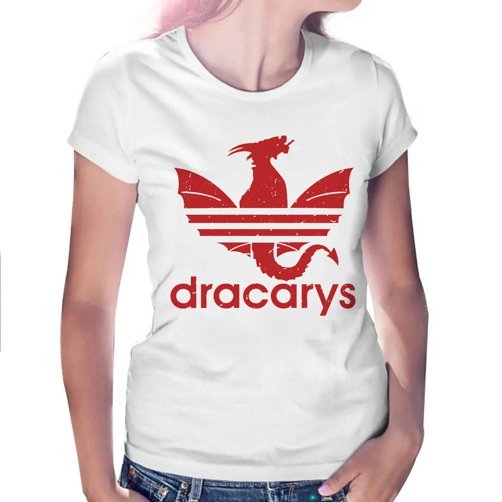 Футболка Dracarys трендовая женская футболка с принтом Игра престолов Мать Драконов