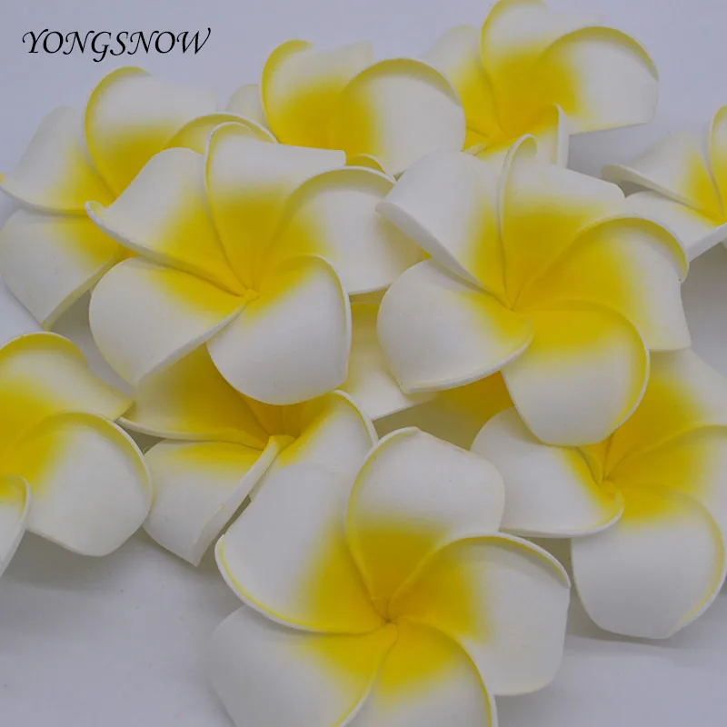 50 шт./лот 5~ 7 см Плюмерия ПЭ Пена Frangipani искусственные цветы для дома и сада декоративные принадлежности Свадебные вечерние украшения